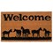 120291729 Horses Welcome Doormat